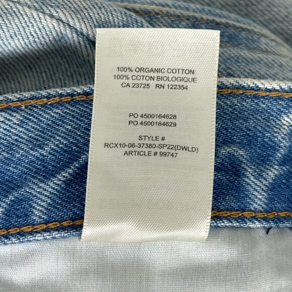 Denim Forum BF High Rise Loose Jeans Light Wash - Picture 14 of 15